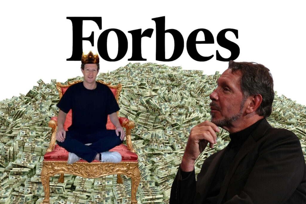 forbese gore serveti yuzde 48 buyulen mark zuckerberg oraclein kurucusu larry ellisonu sollayarak dunyanin 8phtxWTL