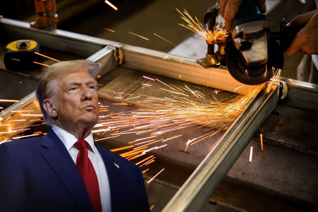 abd baskani trump tum ulkeleri kapsayacak sekilde celik ve aluminyuma yuzde 25 yeni gumruk 4PsbgK2X