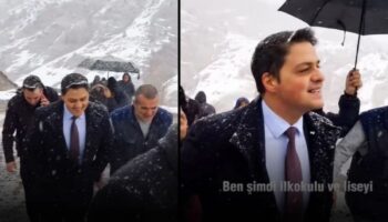 bakan yerlikaya sivas zara kaymakami enes emircan buyuranin kar duasi videosunu paylasti ZeSSDb7A