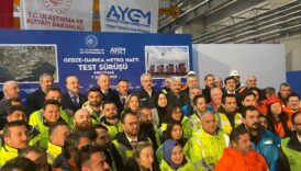 eze insaat ve aselsan ortakliginda yapilan gebze osb darica metrosu surucusuz olarak hizmet verecek kl24XmTt