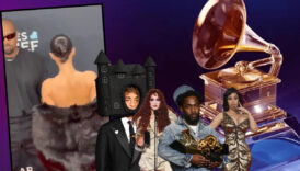 grammy odullerinde kanye westin esi bianca censori kirmizi haliya transparan bir elbiseyle cikinca odul 8laiZif5