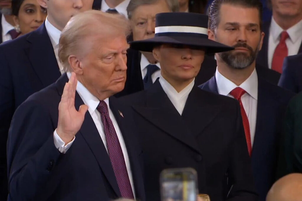 kongrede yemin eden donald trump abdnin 47nci baskani olarak goreve basladi MAlqEBtv