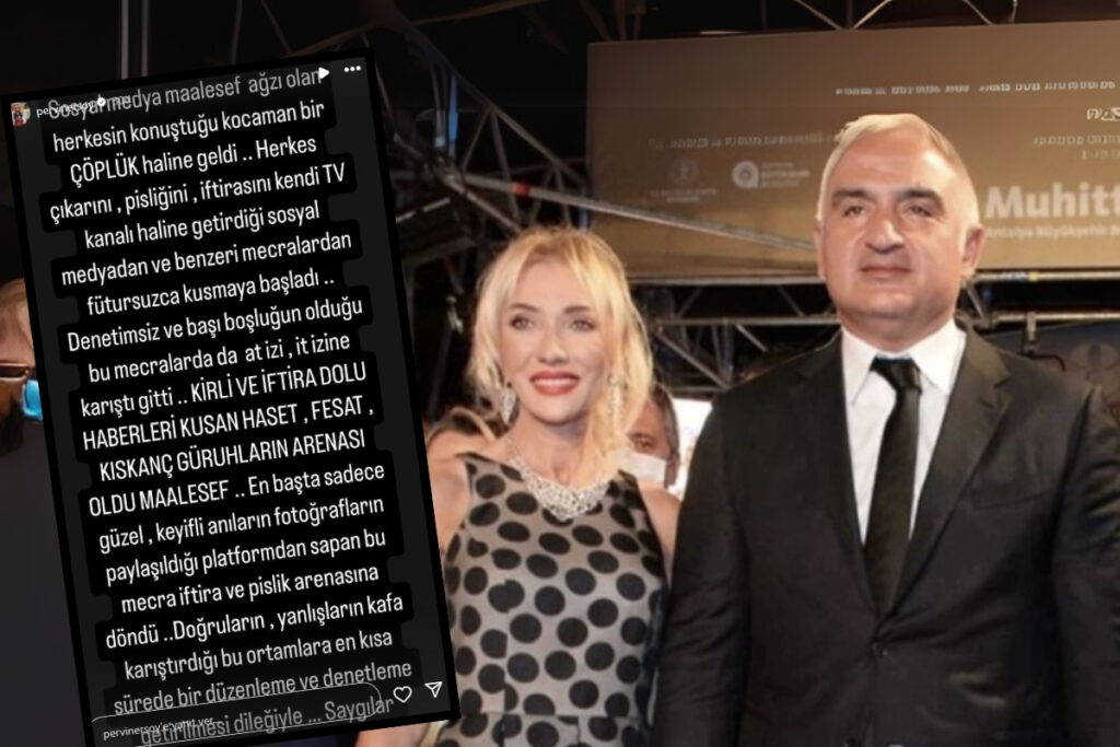 kultur ve turizm bakani mehmet nuri ersoyun esinden kartalkaya elestirilerine ofkeli yanit F8DS9Jr5