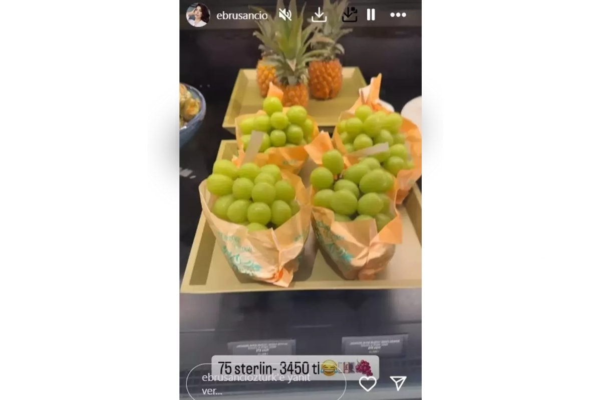 tescilli guzel ebru sanci ozturk ingilteredeki uzum fiyatini gorunce saskinligini gizleyemedi 0 KThVKzpB