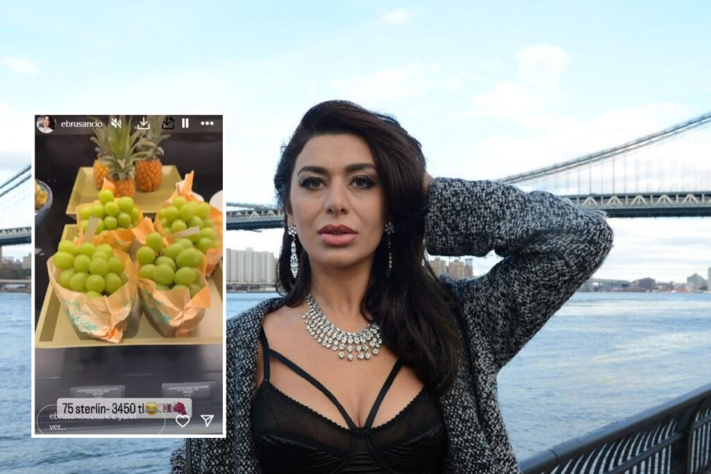 tescilli guzel ebru sanci ozturk ingilteredeki uzum fiyatini gorunce saskinligini gizleyemedi VMXLnd61