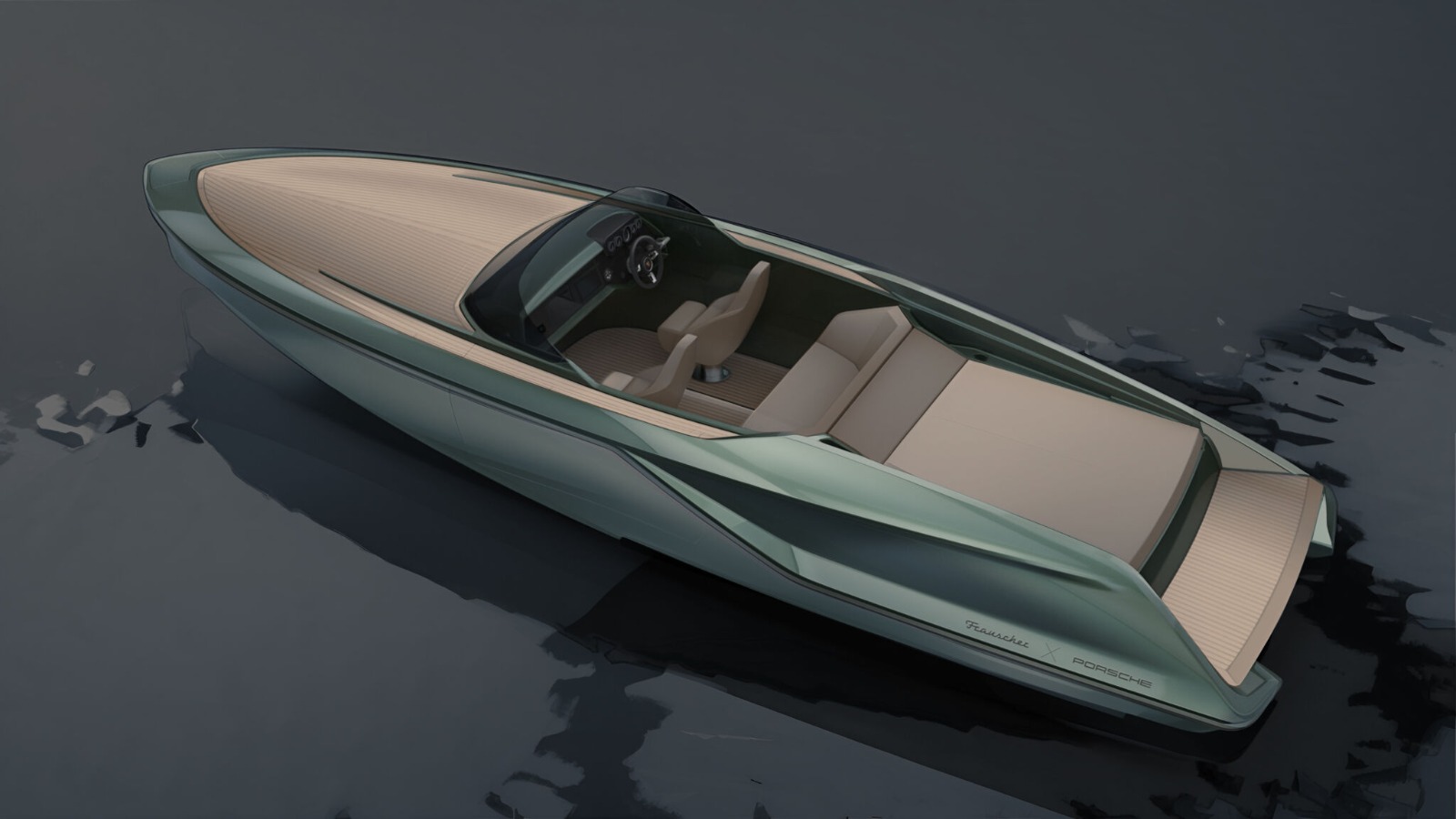 asmira marine ve frauscher denizlerin porschesi olan tekneyi dunya lansmanindan sonra istanbula getirdi 0 87AE1twC