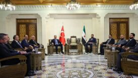 bakanlar hakan fidan ve yasar guler ile mit baskani ibrahim kalin suriye cumhurbaskani sara FCs3cxsv