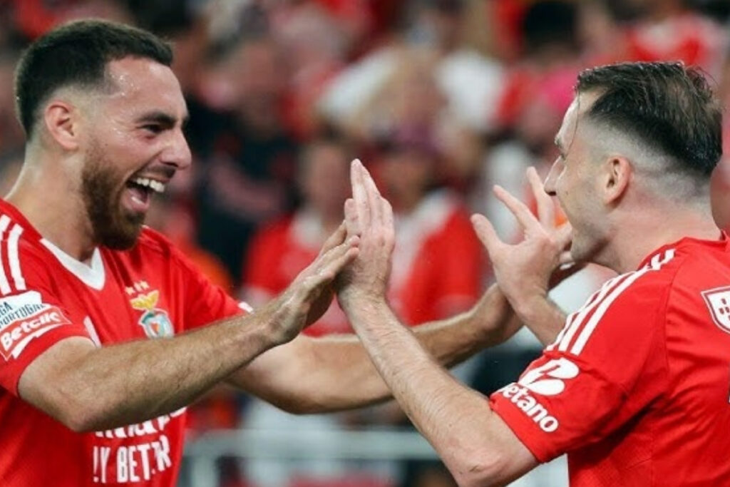 benfica kerem akturkoglu ve orkun kokcunun golleriyle rio aveyi 3 2 yenerek deplasmandan galibiyetle dondu BCIOleRu