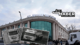 beykoz belediyesine ihale sonrasi gida teslimati yapildigi soylenen tirin aslinda petrol tankeri oldugu ve fw1AOAyF