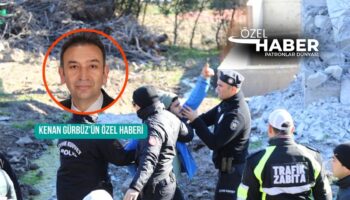 bodrumda sit alanina insa edilen villalari yikmaya calisan belediye ekiplerinin karsisina insaat iscileri cikti cfOeSCnV