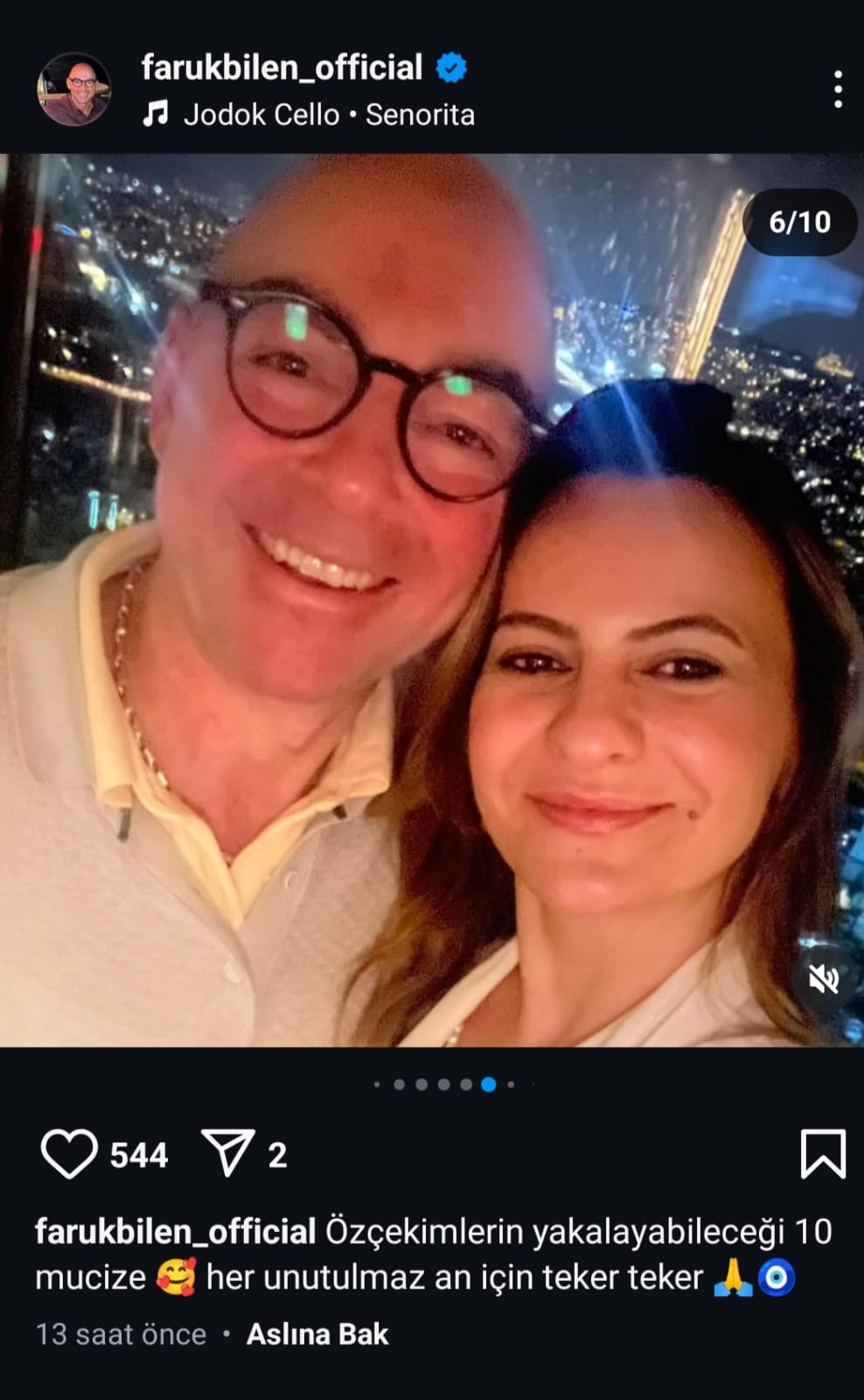 cigdem sabanci ile 27 yillik evliliklerini bitiren faruk bilen yeni askini instagramda paylasti sonra mkEzsqg5