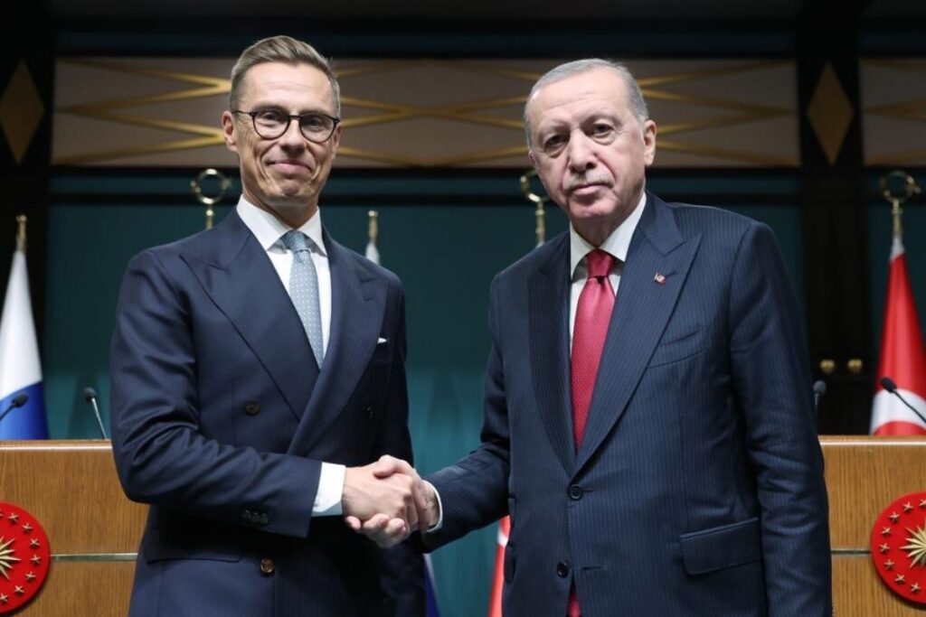 cumhurbaskani erdogan finlandiya cumhurbaskani alexander stubb ile gorustu CumWEWjp