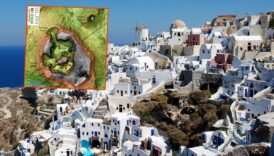 deprem firtinasinin yasandigi ege denizinde bulunan santorini adasindaki volkan aktif hale geldi hAKyStTU