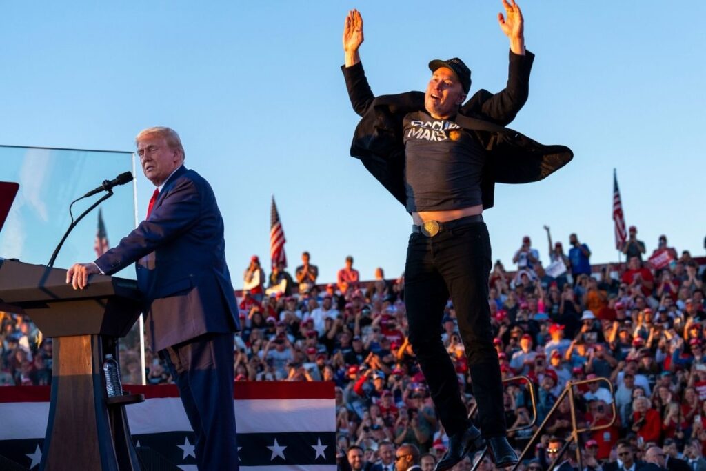 dogeun basindaki elon musk trumpin siyasi calismalari icin 100 milyon dolar bagis yapmayi planliyor vg6MRznJ