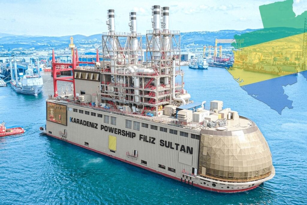 elektrik kesintileriyle bogusan orta afrika ulkesi gabonun imdadina karpowershipler kostu 70 mw ile baslayan LBJK67FQ