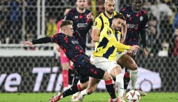 fenerbahce avrupa liginde son 16 turu ilk macinda rangersa 3 1 yenildi VwTLTBZG