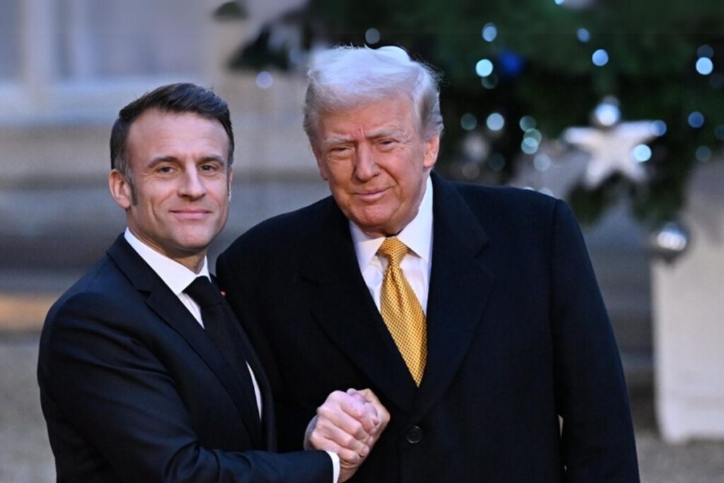 fransa cumhurbaskani macron donald trumpa seslendi putine karsi zayif olamazsin bu senin kumasin degil OH3skTRb