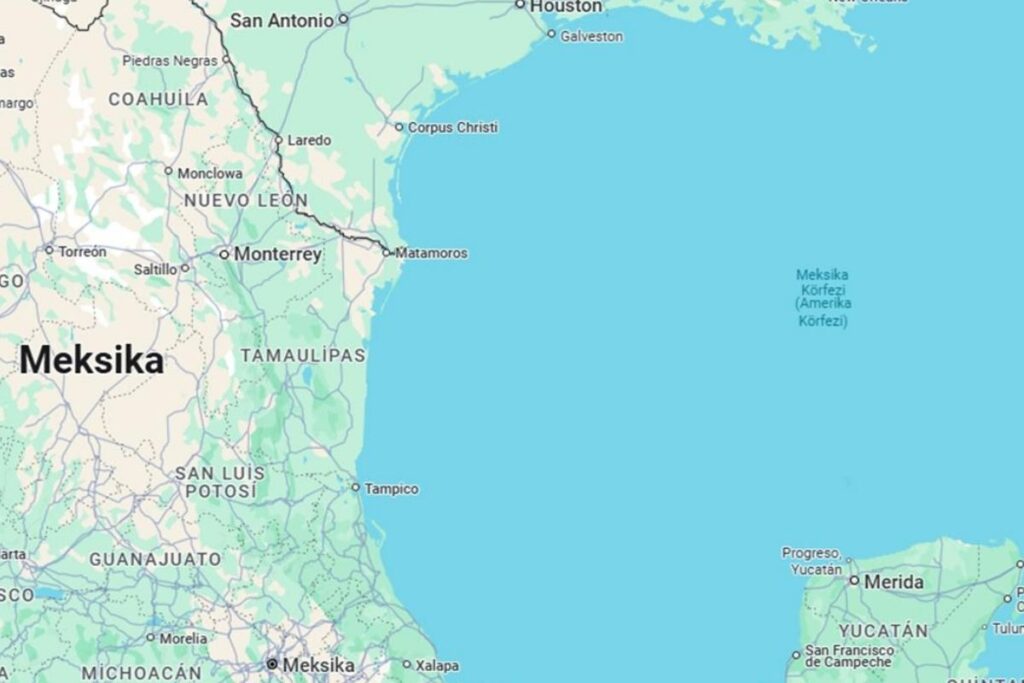 google haritalar resmi devlet kaynaklarina bagli kalma politikasi nedeniyle meksika korfezinin adini amerika korfezi 1R1nsDZV