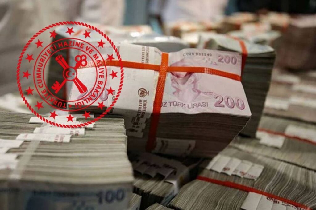 hazine ve maliye bakanligi 700 gun vadeli 1024 milyar lira borclandi HgGerBaU