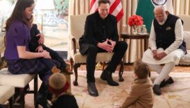 hindistan basbakani narendra modi ile gorusmesinde elon muska ailesi de eslik etti 5hH5Yn7U