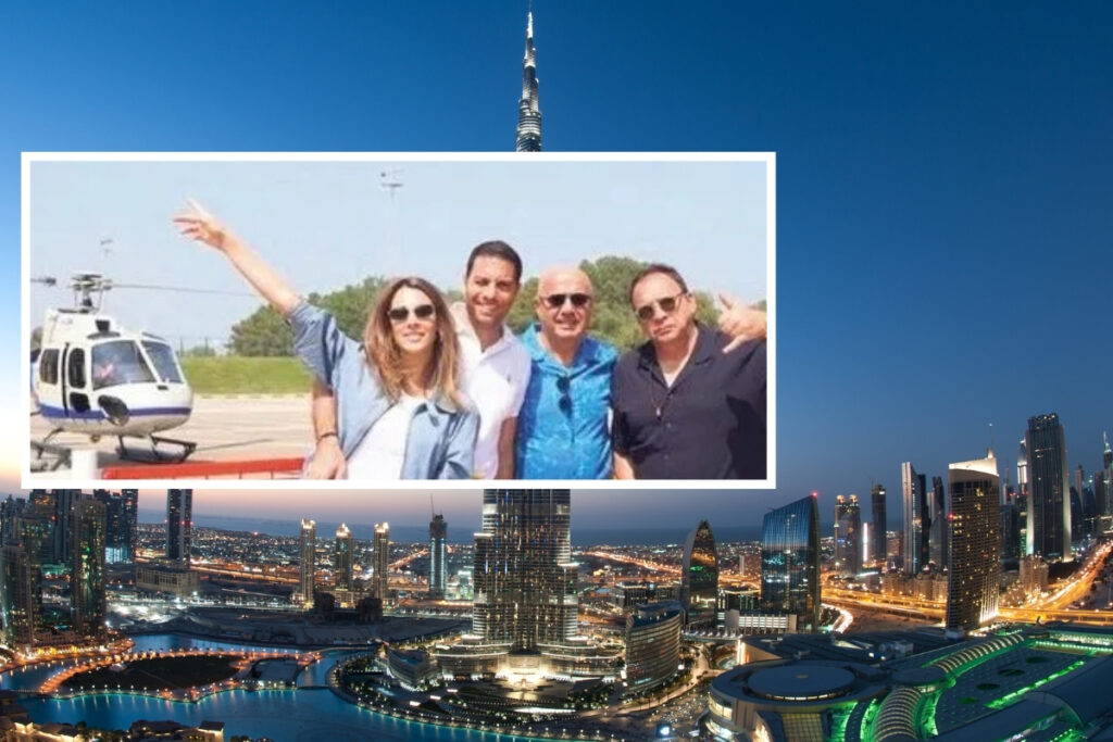 kaan ve aslisah demirag cifti dubaideki aile buyuklerine ozel helikopter turu duzenleyerek unutulmaz bir uUq2bGSh
