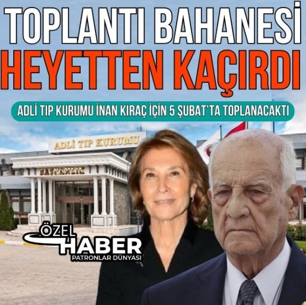 kiraca holdingin patronu inan kirac akli melekelerinin yerinde olup olmadigina dair inceleme icin adli pM7yYHLt