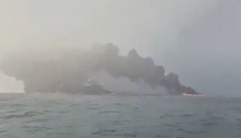 kuzey denizinde petrol tankeri ile kargo gemisi carpisti cikan yangina mudahale ve kurtarma operasyonu b4OZFU2U