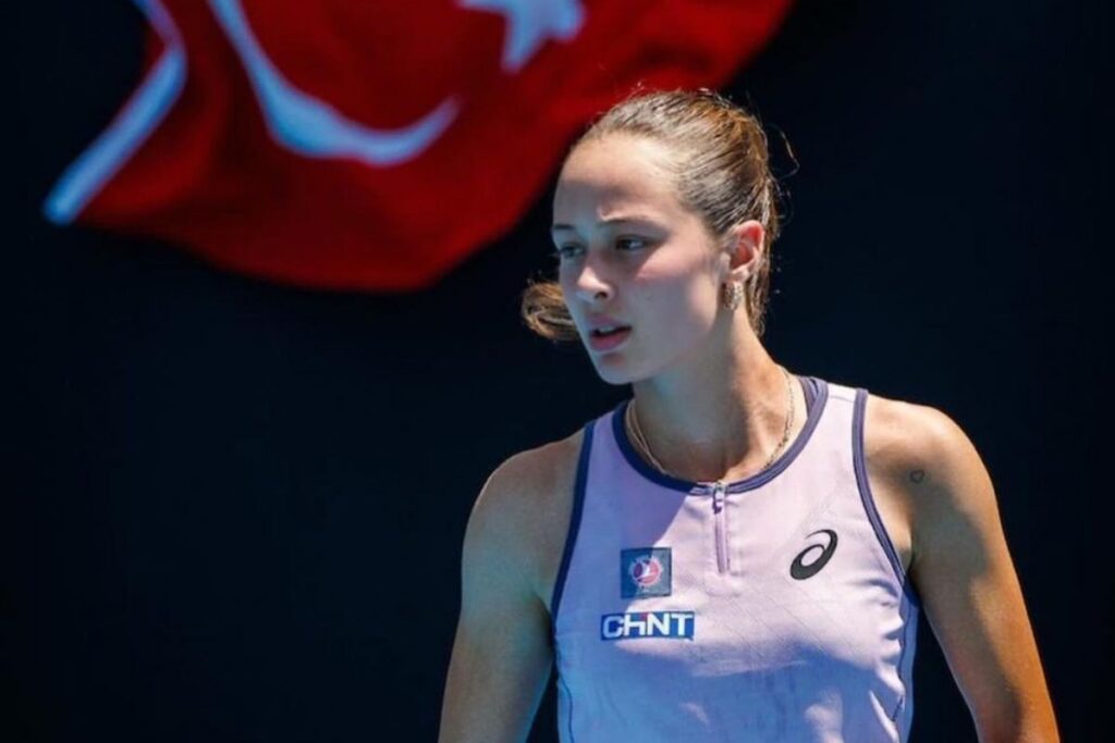 milli tenisci zeynep sonmez wta meridada ceyrek finale yukseldi U151IIuR