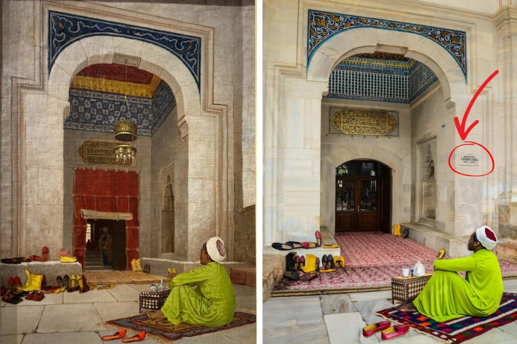 osman hamdi beyin 208 milyon tlye satilan tablosunu bursa ulu camide degil ii murad nP5aZq73