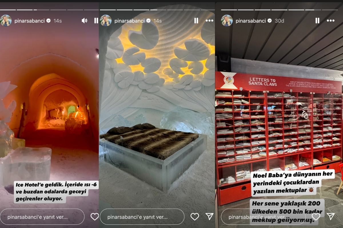 pinar sabanci noel baba koyunde buz otelinde kaldi 1