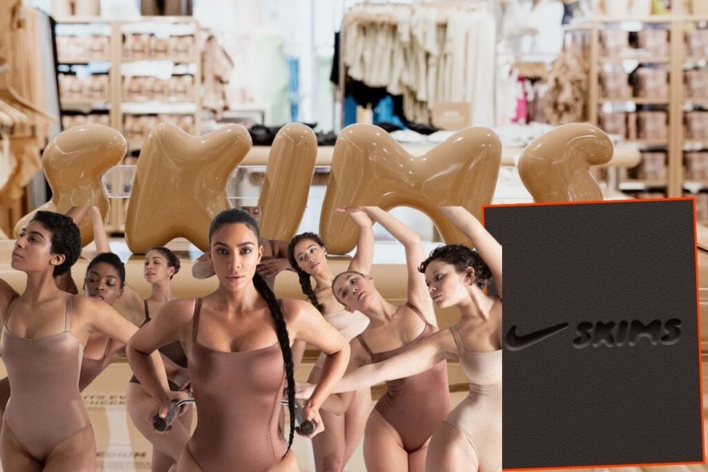 spor ayakkabi devi nike yeni kadin spor giyim markasi icin kim kardashianin ic camasiri GQB7QAG9
