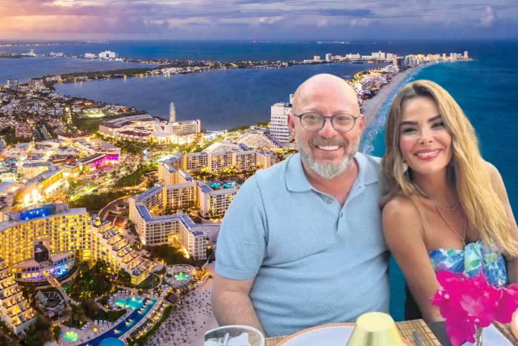 sunucu ozlem yildiz ve is insani mete vardar cancunun keyfini cikariyor PUumc7Vj