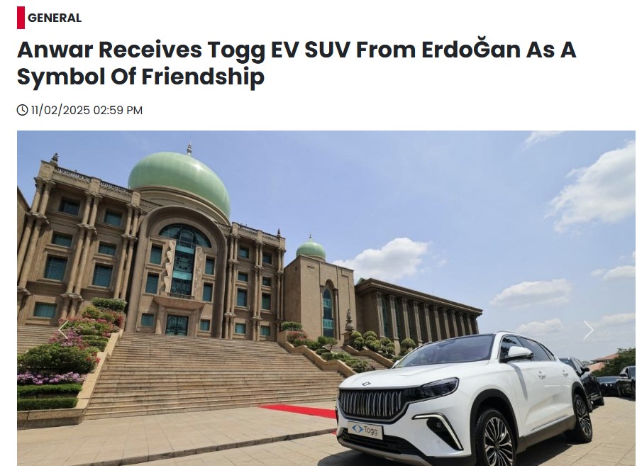 toggun asya hamlesi dunya gundeminde erdoganin ziyaretlerinde hediye ettigi otomobiller yatirim olarak donebilir 2 FFzTgaaf