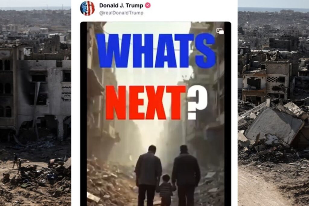 trump gazzeyi amerikan sehri gibi gosteren skandal bir yapay zeka videosu paylasti k4Hnw6UX