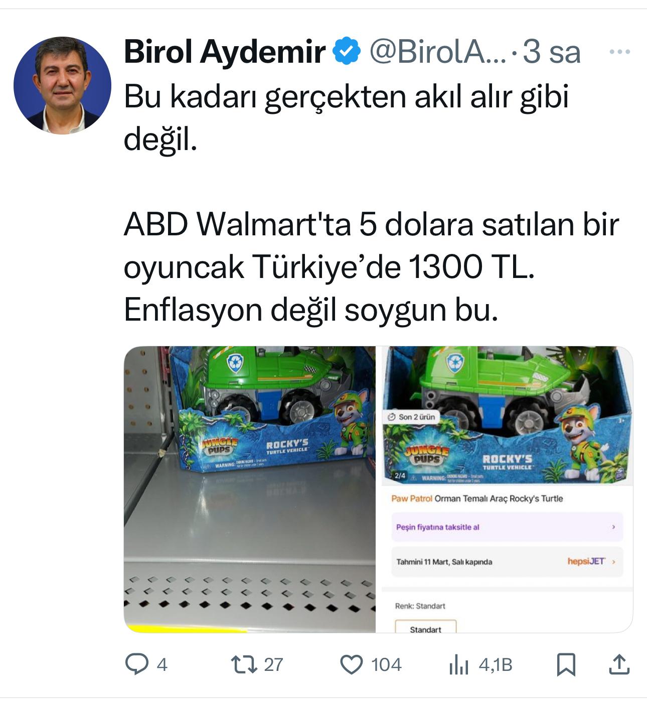 tuikin eski baskani aydemir enflasyon degil soygun bu 0 kG93KSc5