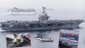 turk gemisi besiktas mnin carptigi abd donanmasina ait ucak gemisi uss harry s truman yunanistanda N8VpSxBM
