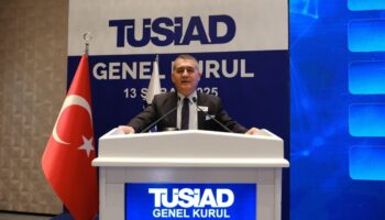 tusiad baskani orhan turan genel kurulda yaptigi konusmada is dunyasindaki moral bozuklugununaltinicizdi M27ErSSM