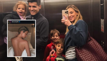 alice campello alvaro morata ve ailesi icin dovme yaptirarak askini gosterdi 4i3Vaz5c