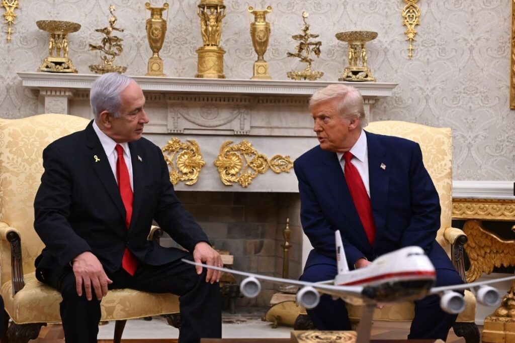beyaz sarayda israil basbakani netanyahu ile gorusen trumptan erdogana ovgu ben onu severim o OikL9sJQ