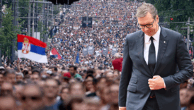 bir suredir protestocularin hedefinde olan sirbistan cumhurbaskani aleksandar vucic hukumet kurulamazsa istifa edecegini acikladi e6zRIACm