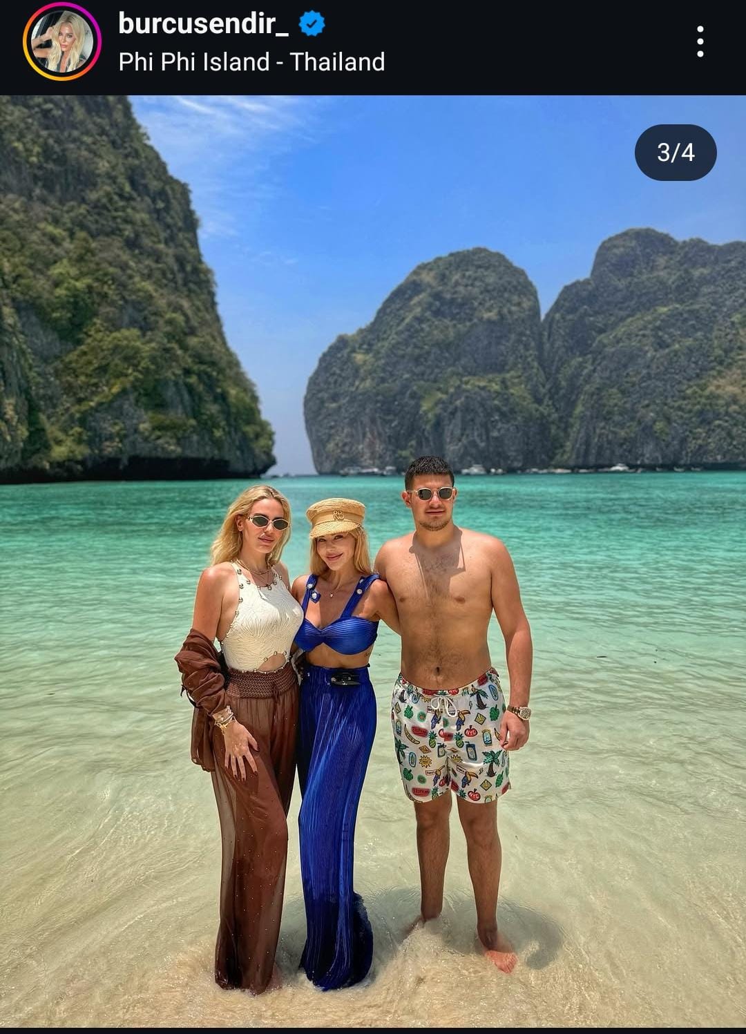 burcu sendir ve cocuklari taylandin phi phi adasinda tatilde 0 39Nz5zkI