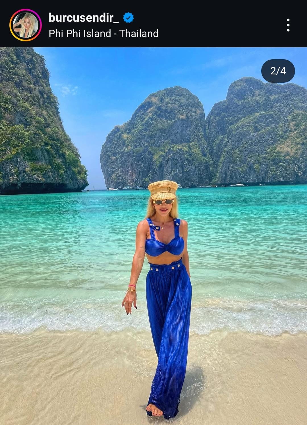 burcu sendir ve cocuklari taylandin phi phi adasinda tatilde 1 h2wbdjb9