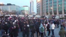caglayandaki istanbul adliyesinin onunde imamogluna destek eylemi duzenlendi cIhIBm2Z