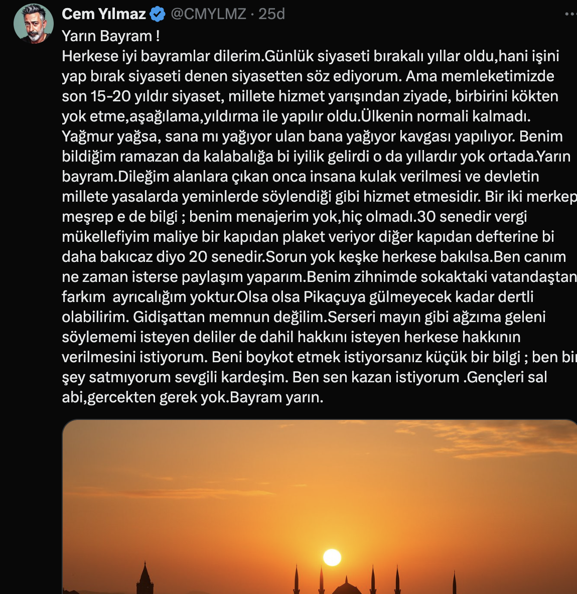 cem yilmazdan sesin cikmiyor diyenlere posterli cevap sen giderken ben donuyordum 1 fMqYvYsI