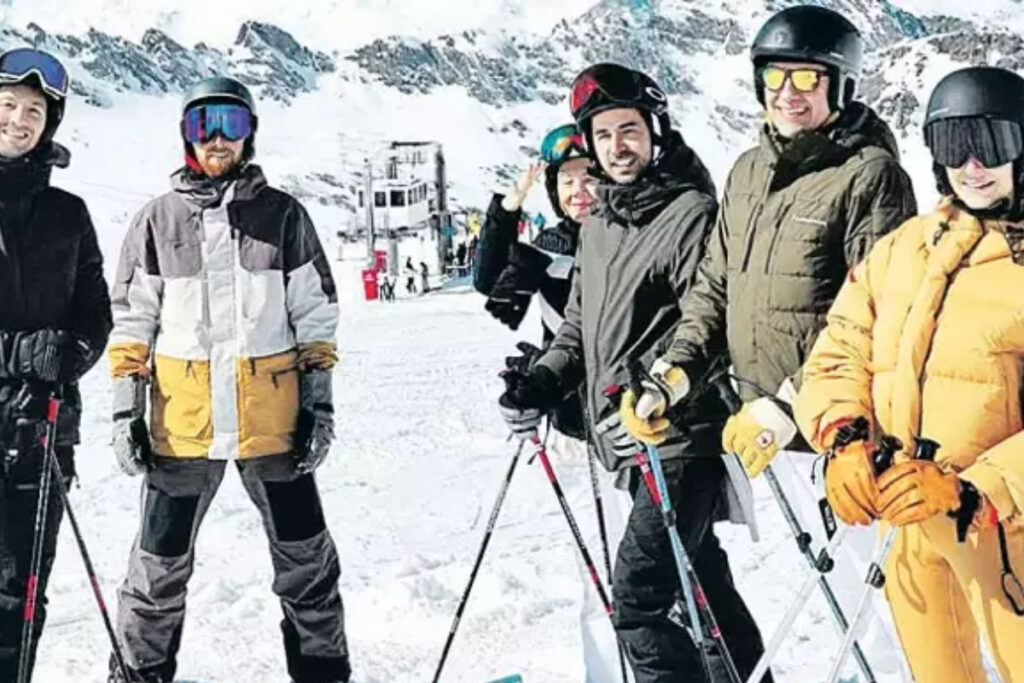 cemiyetin genc isimleri fransiz alplerinde bulustu UzbbEZDA