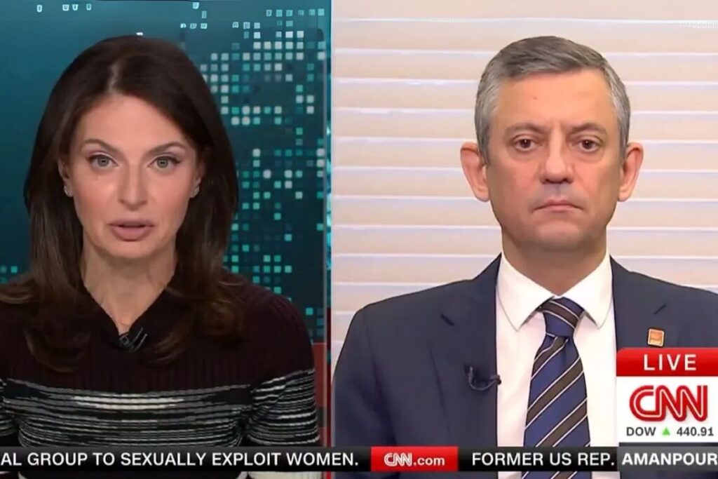 chp genel baskani ozgur ozel abd merkezli cnn international televizyonuna konustu xulzb3WB