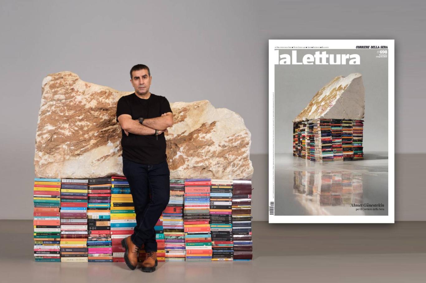 corriere della seranin kultur eki ahmet gunestekini sanatin yildizi olarak kapak konusu yapti 0 dWFyCMvL