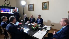 cumhurbaskani erdogan cevrimici liderler toplantisina katildi vCje3SYp