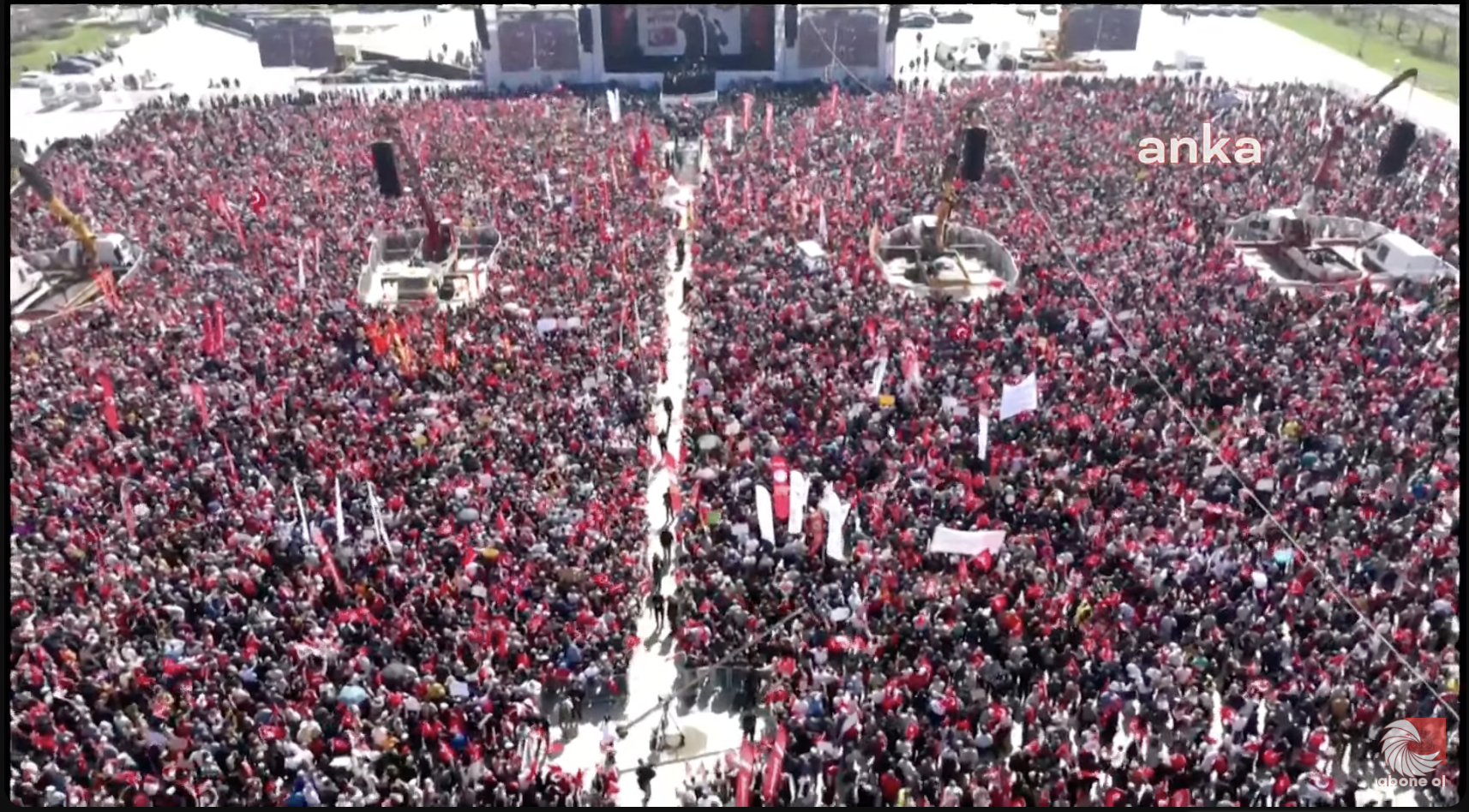 ekrem imamoglunun serbest birakilmasi icin maltepe miting alaninda bulustular 0