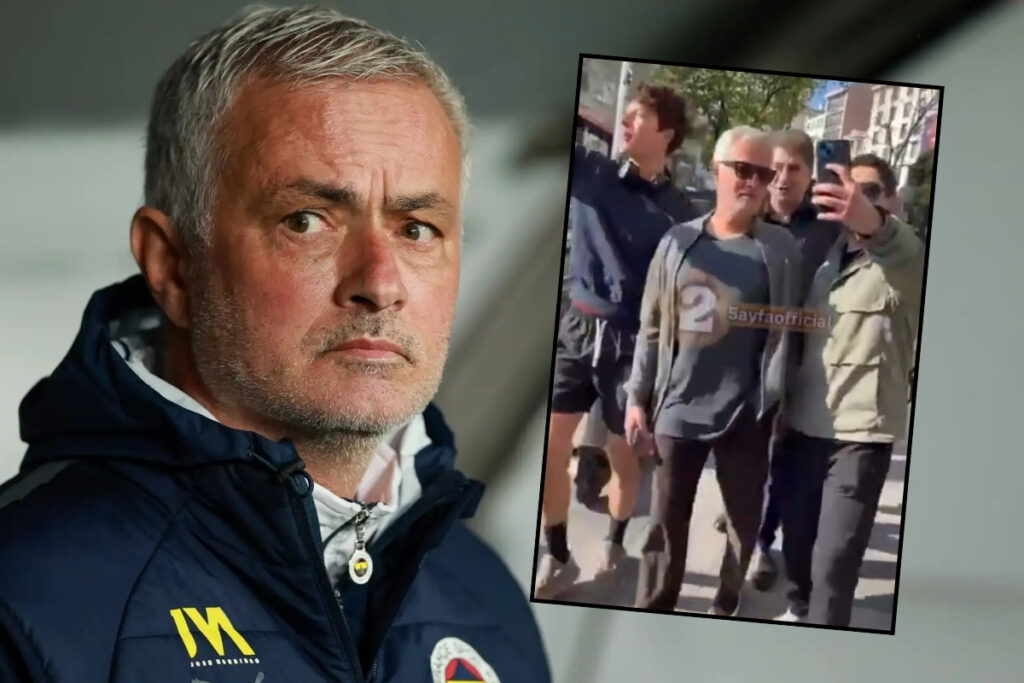 fenerbahce teknik direktoru jose mourinhoya nisantasinda superstar muamelesi hEJfOlsA